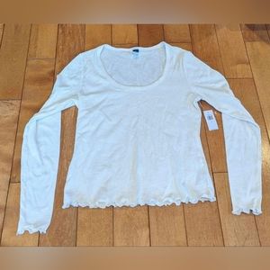 Old Navy - Long Sleeve Off-White S